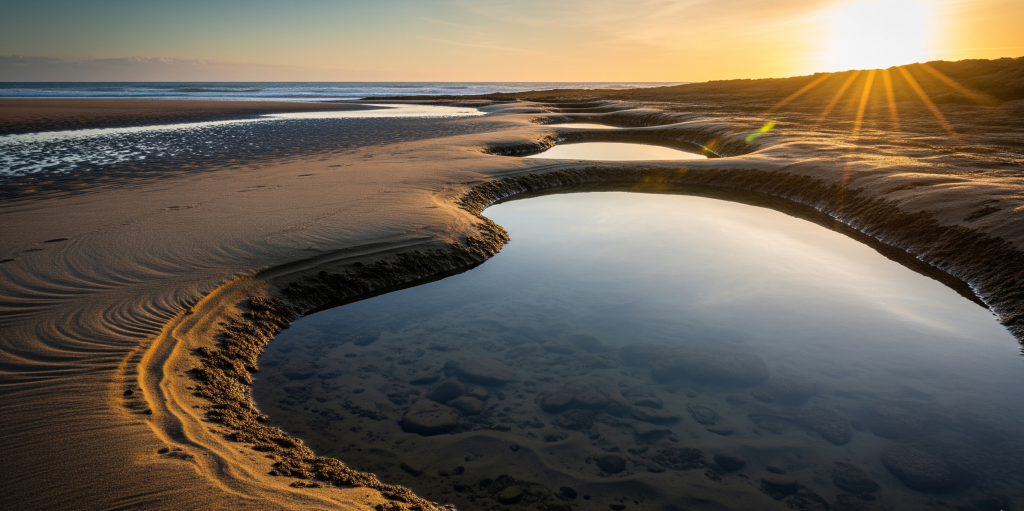Close-up of vibrant purple flowers in a dewy field at sunrise, highlighting the critical touchpoints and moments of truth in a customer's journey.