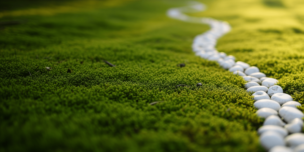 A detailed macro shot of a single green leaf covered in translucent morning dew drops, reflecting light and symbolizing the clarity and detail required to understand customer experience in a shopping center.